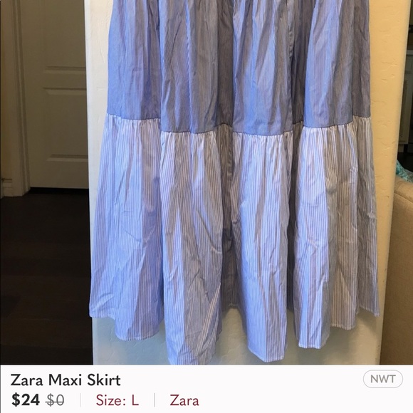 Zara maxi skirt - Picture 7 of 9